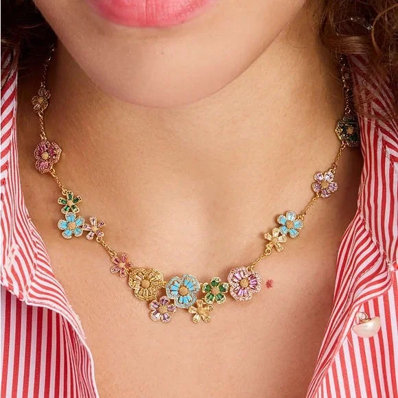 Kate Spade Fleurette Statement Necklace - Picture 3 of 5